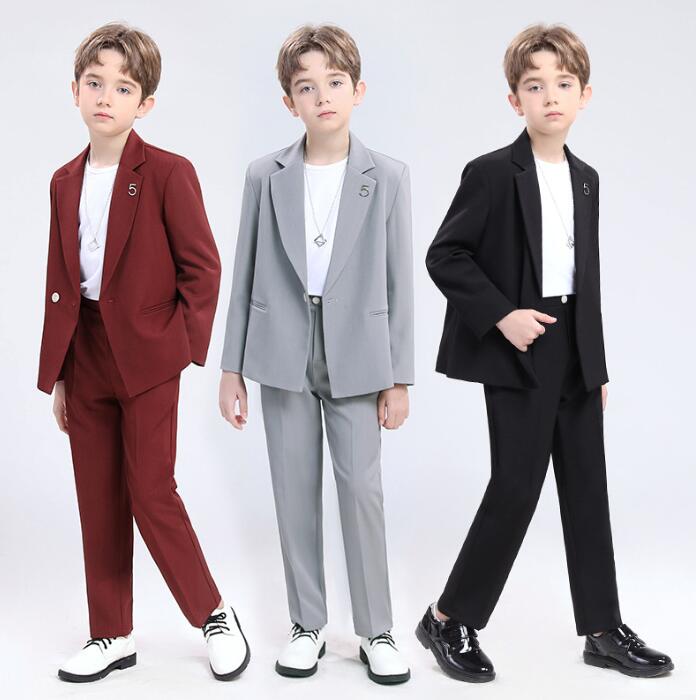 男の子 フォーマルスーツ 子供スーツ キッズ礼服 春夏新作 スーツ 子供 ピアノ 発表会 紳士服 結婚式 上品礼服 男の子 入学式 卒業式 舞台演出 かっこいい...