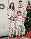 クリスマス パジャマ 親子ペア クリスマスイブ 家族お揃い ルームウェア 部屋着 サンタ柄 寝巻き 上下2点セット クリスマス元素 親子コーデ ペアルック 衣装 ママ パパ キッズ ベビー 犬服