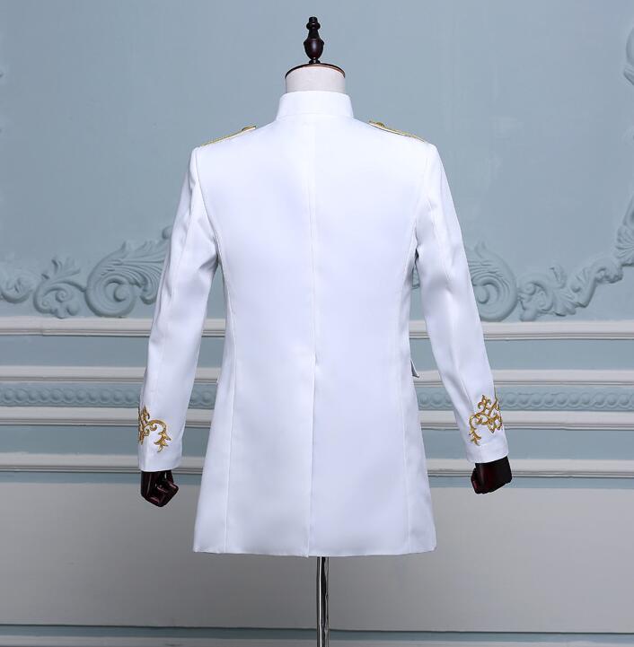 メンズ紳士服 スーツジャケット イブニング タキシード コート 復古宮廷風スーツ 結婚式 シンガー 魔術師衣装 カラオケ 忘年会 舞台演出服 合奏指揮服 パーティー 礼服 結婚式 披露宴 ステージ衣装 3色