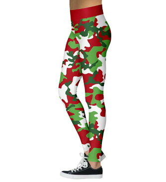 レディースクリスマス衣装 パンツ レギンス クリスマス元素 クリスマスコスプレ サンタクロース トナカイ タイトパンツ ストレッチ 欧米風 クリスマスコスプレ 個性 3Dプリント 5色 S-XL