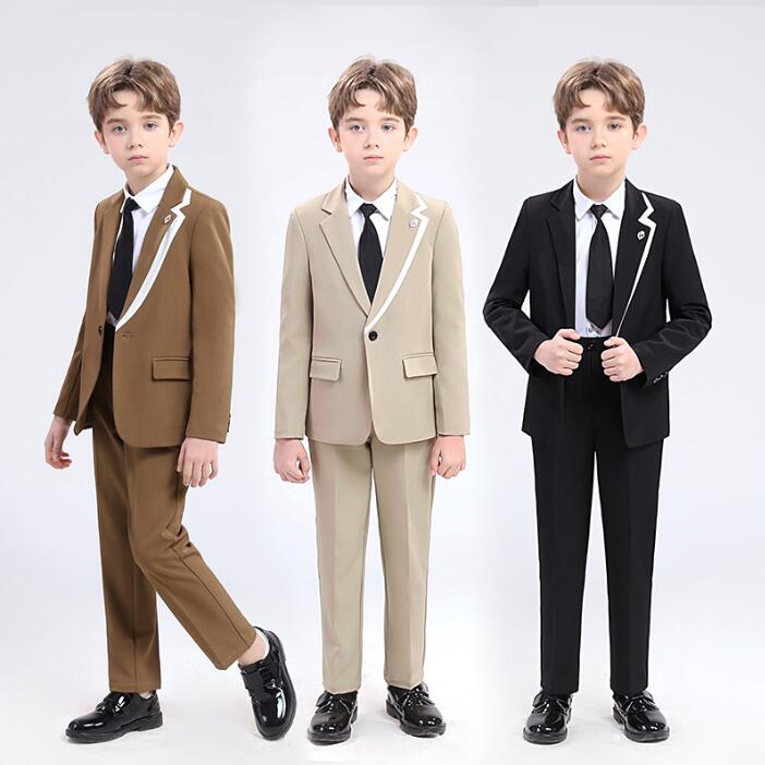 男の子 フォーマルスーツ キッズ礼服 春夏新作 スーツ 子供 ピアノ 発表会 紳士服 結婚式 子供スーツ 上品礼服 男の子 入学式 卒業式 舞台演出 かっこいい...