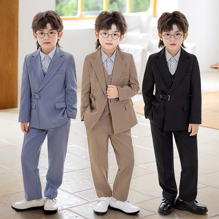 キッズ フォーマルスーツ 男の子 スーツセット ピアノ 発表会 演出服 紳士服 結婚式 礼服 入学式 卒業式 スーツセット 子供 男の子 学園祭 文化祭 演出服...