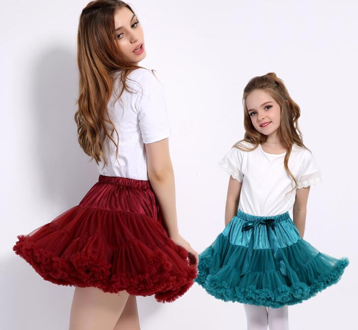 チュチュ スカート 子供 大人 ボリューム スカート バレエダンス衣装 tutu ボリューム チュールスカート 重ね重ね バレエ チュチュスカート パニエ 練習着 演出服 26色