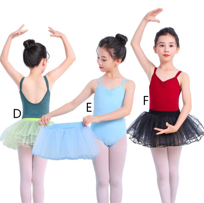 バレエ レオタード 子供 バレエダンス衣装 レオタード＋チュチュ 2点セット バレエ...