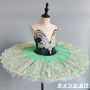 子供 バレエダンス 演出服 チュールワンピース バレエ衣装 形態安定 女の子 チュチ ワンピース+タイツ+腕花 3点セット バレエ プリンセス風 チュチュ ボリ...
