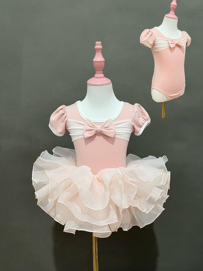 子供 バレエダンス衣装 半袖 レオタード 重ね重ね チュチュ 女の子 バレエ 演出服 子供 バレエダンス 演出服 プリンセス風 バレエ衣装 バレエ 新体操 演出...