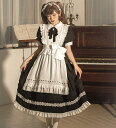 ロング丈 メイド服 ロリータワンピース メイド 可愛い ワンピース ロング丈ワンピース ハロウィン コスプレ 学園祭 文化祭 イベント衣装 長袖メイド服 半袖メ...