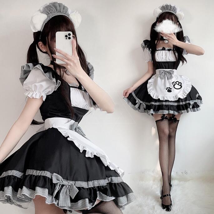楽天市場】メイド服 黒(テーマ(コスチューム)メイド)の通販 楽天市場】メイド服 黒(テーマ(コスチューム)メイド)の通販
