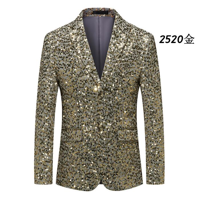 メンズスパンコールスーツ 男性 舞台演出服 スーツジャケット 男性 花柄スーツ 総柄コート ハロウィン クリスマス 男性 紳士服 カラオケ 司会者 歌手スーツ 結婚式 パーティー 礼服 メンズ演出ジャケット 大きいサイズあり