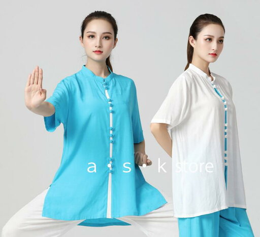 太極拳 服 レディース カンフーウェア 上下セット 半袖 太極拳服 茶服 武術服 中華服 チャイナ服 武術 太極拳 功夫 練功服 大極拳パンツ 文化祭 学園祭 イベント 演出服 チャイナボタン スポーツウェア 太極拳 服 レディース カンフーウェア 上下セット 半袖 太極拳服 茶服 武術服 中華服 チャイナ服 武術 太極拳 功夫 練功服 大極拳パンツ 文化祭 学園祭 イベント 演出服 チャイナボタン スポーツウェア
