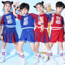キッズ ダンス 衣装 子供 スパンコール 演出服 子供 ジャズ ヒップホップ チアダンス 演出服 配色 スカートセット 半ズボンセット キラキラ スパンコール ...
