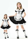 女の子 メイド服 メイド コスプレ衣装 膝丈 ドレス Halloween 変身仮装 コスチューム ハロウィン こすぷれ 半袖 プリンセスワンピース 学園祭 文化祭 イベント オペラ 舞台演出服 黒白メイド服
