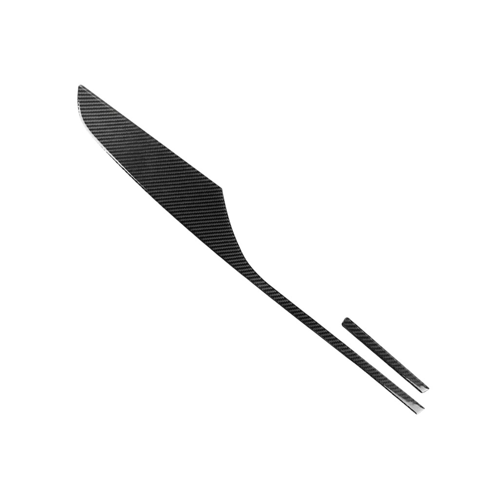 車内インテリアアウディA6 S6 C7 A7 S7 4G8　炭素繊維　ダッシュパネル　スッテカートリム　右ハンドル専用　2pセット