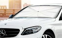 車用 サンシェード フロントガラス 傘式 パラソル 傘型 フロントサンシェード 車用 折り畳み式 遮光 遮熱 収納ポーチ付き 遮熱 日よけ uv 紫外線カット ...