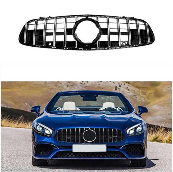 Rakuten - メルセデス　ベンツ現行AMGルック グリル SLクラス R231 SL350 SL550 後期 GTルック 2016-2019