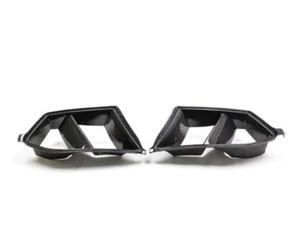 BMW M3 M4G80 G82 G83 ドライカーボン フロント バンパー エア ベント カバー 2p