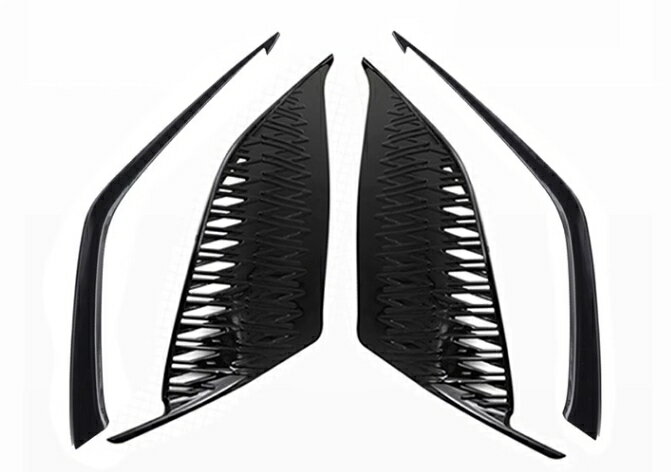 レクサス LEXUS ES 2018-2023 ABS フロントバンパー.フォグライトグリル.グリルカバー 4P