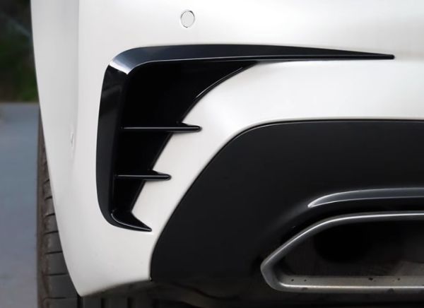 新品 BMW 3シリーズ325li 320li G20 エクステリアリアリアバンパーサイドスプリッターカバー 2色選択