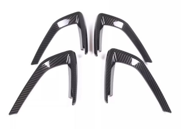 BMW X1 U12/iX1 2023 カーボン サイド インナードアハンドル デコレーション カバー 4P