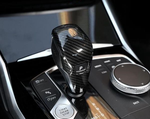 BMW G20 2019-リアル カーボン シフトノブ カバー ベースグレード