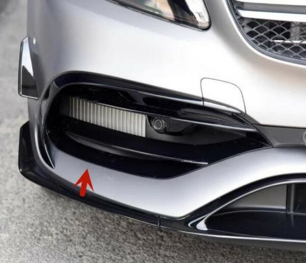 新品メルセデスベンツ Aクラス W176 后期 2016-2018 フロント バンパー フォグランプカバー プラスチック