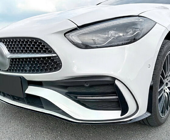 新品 メルセデスベンツ Cクラス W206 S206 C200 C260 C43 AMG 2022～のフロントバンパー リップスポイラー