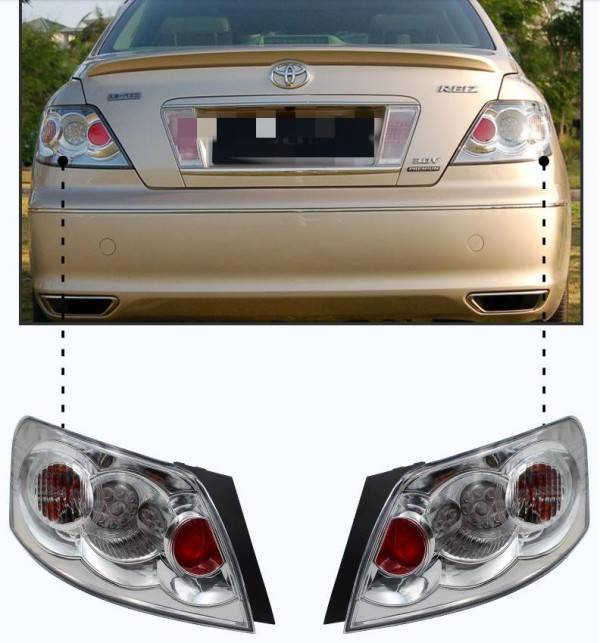 トヨタ マークX GRX120/GRX121/GRX125 2004-2006年 前期　テール テールランプ テールライト