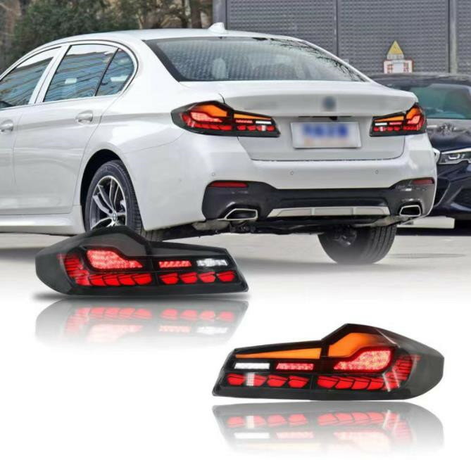 BMW　5シリーズ　G30　2017年 -　テールライト テールランプ 流れるウインカー ドレスアップ　オープニングモーション付き