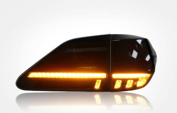 レクサス　RX　RX350　RX270　2009-2015年　　高品質　LEDテールライト テールランプ 流れるウインカー　 外装カスタム