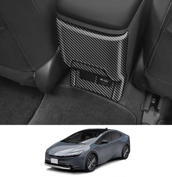 プリウス 60系 センターコンソールリアカバー 1p 内装 インテリア ドレスアップ パーツ アームレストパネル 傷防止 ABS樹脂 トヨタ