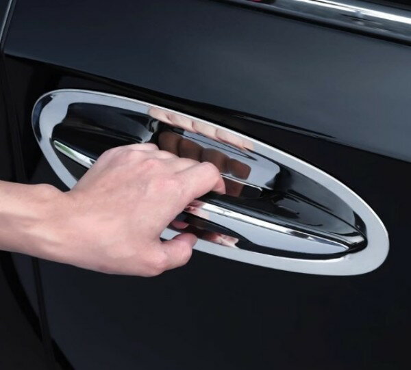 レクサス　LS　XF50　LS500h　2017年－ メッキ　ドアハンドル カバー 外装ガーニッシュ　4Pセット