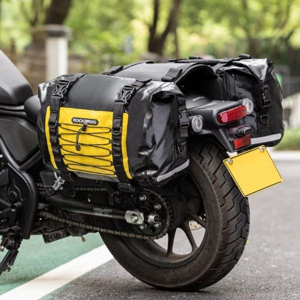 バイク用サイドバッグ 31L 2点セット 防水 旅行 キャンプ 大容量 旅行 大型 リアサイドバッグ リアバッ..