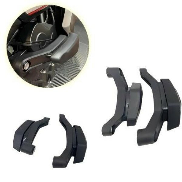 Triumph Trident Tiger Sports 660 2021-2022 バイク用 落下防止パッド フレームスライダープロテクター