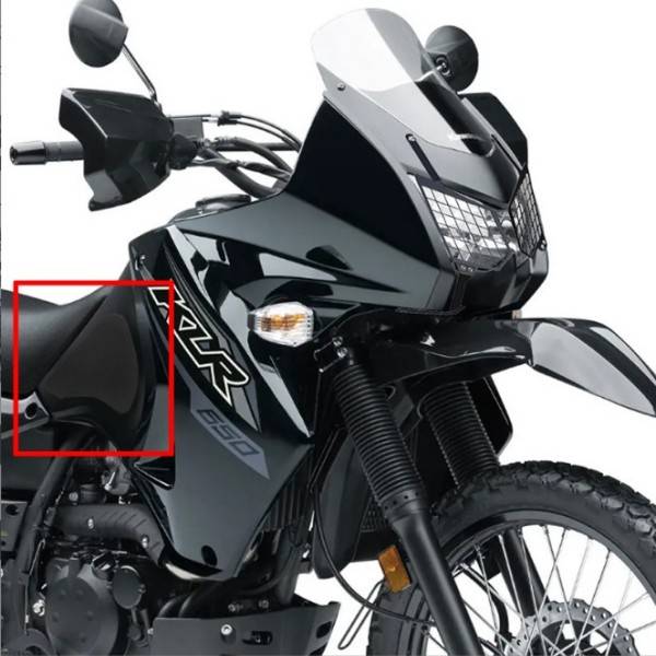 Kawasaki KLR650 2021 2022に適合 オートバイ燃料タンクパッド 燃料タンク 滑り止めステッカー 燃料タンク 膝パッド デカール