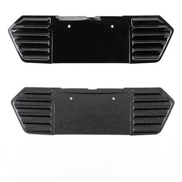 ライセンスプレートカバー シボレー コルベット C8 2020-2025 エクステリアアクセサリー リアライセンスプレート フレーム 2色選択