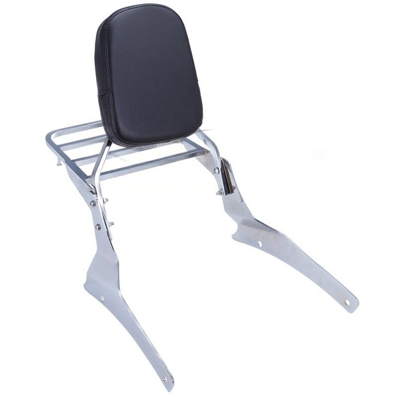 スズキ VL800 C50用 リアフレーム バックレスト付きラゲッジラック