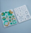シリコンモールド レジン UV アクセサリー用 花 樹脂 型 デコレーション 問屋 【A-00103】 アロマストーン キャンドル 樹脂 粘土 型 抜き型 デコレーション 手作り 石鹸 キャンドル アロマワックス
