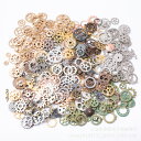 【30%OFF セール】 デコパーツ ネイル レジン 封入 アクセサリー 合金ギア 混合色セット DIY ハンドメイド 問屋 安い [A-00249/A0074...