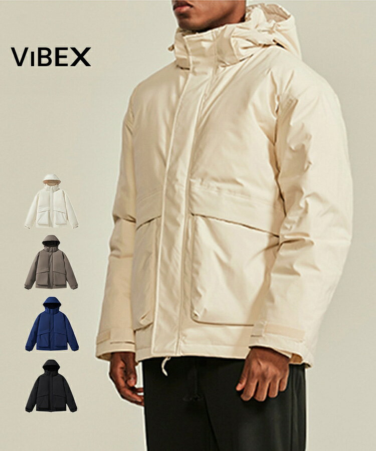 【半額クーポン適用】ダウンジャケット ダウン90％メンズ アウター スタンドカラー フェザー ストリート ロゴ 防風 防寒 暖かい 極暖ダウン ポリエステル カジュアル 柔らかい オーバーサイズ ユニセックス vxwkyp8806