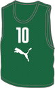 PUMA(プーマ) 920604 02 サッカー ビブスセット 10枚組(番号入り) 17Q2