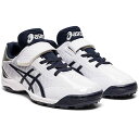 メーカー asics（アシックス） カテゴリー 野球 分類 トレーニングシューズ 商品名 asics（アシックス）　1124A009 103　野球　トレーニングシューズ　ジュニア　STAR SHINE TR 2 スター シャイン TR 2　23SS 品番 AS-1124A009-103 カラー・仕様・サイズ カラー：103（ホワイト×ネイビー） 素材アッパー：人工皮革製アウターソール：ゴム底インナーソール：取り外し式 シューズ幅：STANDARD 対象：ジュニア 生産国：ベトナム製 商品説明 つま先の耐久性に配慮したジュニア用トレーニングシューズ。ジュニアの足にフィットするように設計された専用ラスト。子どもたちの足形を測定し、足に沿うように設計。マルチスタッドを採用し土の上での動作に配慮。ソール素材は”AHAR”通常のPUより耐摩耗性に優れる。 　 　 　 　 　 　 　 　 ※この商品のカラーは、 103（ホワイト×ネイビー） となります。