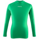 <限定クーポン発行中 7/26 01:59まで お買い物マラソン> フィンタ(FINTA) FTW7028 031 グリーン サッカー ジュニア ハイネック インナーシャツ 20SS