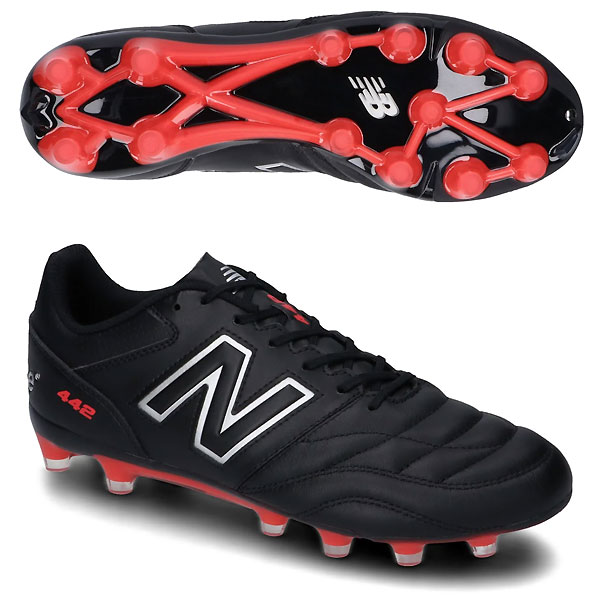 ＜ 限定クーポン発行中 お買い物マラソン 5/16 01:59まで ＞ ニューバランス（new balance）　MS42HBK22E　サッカー　スパイク　442 TEAM HG BK2 22SS＜今ならナンバーシールプレゼント中！＞