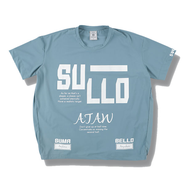 ＜ 限定クーポン発行中 お買い物マラソン 5/16 01:59まで ＞ スージョ（SULLO）　1540101019 BGRY サッカー　フットサル　Tシャツ DUCKTAIL TEE 23SS