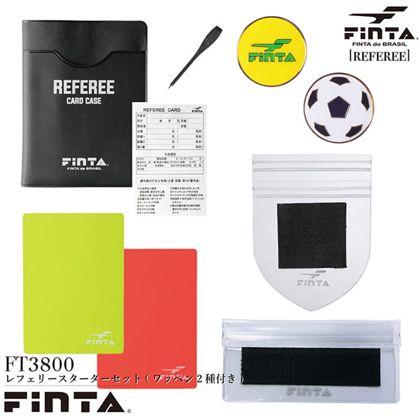<限定クーポン発行中 11/27 01:59まで ブラックフライデー> フィンタ(FINTA) FT3800 サッカー フットサル レフリーアクセサリー レフェ...