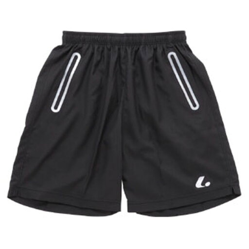 LUCENT(ルーセント) XLS5380 テニス ショートパンツ ユニセックス ハーフパンツ(ブラック×シルバー) 14FW LUCENT(ルーセント) XLS5380 テニス ショートパンツ ユニセックス ハーフパンツ(ブラック×シルバー) 14FW