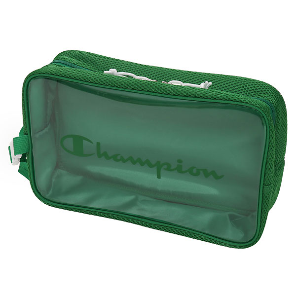 メーカー Champion（チャンピオン） カテゴリー バスケットボール 分類 シューズケース 商品名 Champion（チャンピオン）　C3YB722B 541　バスケットボール　シューズバッグ 23FW 品番 HBJ-C3YB722B-541 カラー・仕様・サイズ カラー：541（グリーン） 素材透明部分：ポリ塩化ビニールメッシュ生地部分：ポリエステル100%テープ部分：ポリエステル100%裏地：ポリエステル100% サイズ：350×220×120mm 生産国：中国製 商品説明 軽量なエアーメッシュ素材のシューズバッグです。持ち手のバックルを使い、他のスポーツバッグなどに装着することも可能です。正面にChampion（チャンピオン）ロゴをプリントしています。 　 　 　 　 　 　 　 　 ※この商品のカラーは、 541（グリーン） となります。