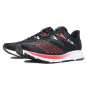 メーカー ニューバランス（new balance） カテゴリー 陸上・ランニング 分類 トレーニングシューズ 商品名 ニューバランス（new balance）　MFLSHRG6D ランニング シューズ　DynaSoft Flash v6 RG6 24SS 品番 NBJ-MFLSHRG6D カラー・仕様・サイズ カラー：BLACK×RED 素材：アッパー：合成繊維/合成樹脂アウトソール：ゴム底ミッドソール：合成底 足幅：D（やや細い） 機能：DYNASOFT 生産国：インドネシア製 商品説明 弾むようなライド感のDYNASOFTミッドソールに前後左右の動きを支えるグリップ性に優れたラバーアウトソールを採用。サポート性と通気性を高めたアッパーにフライングNBロゴの洗練されたデザイン＆カラーが特徴的な一足。部活生などのハードユースに対応する耐久性を備えながら、心地よい軽量性も実現。 　 　 　 　 　 　 　 　 ※この商品のカラーは、 BLACK×RED となります。