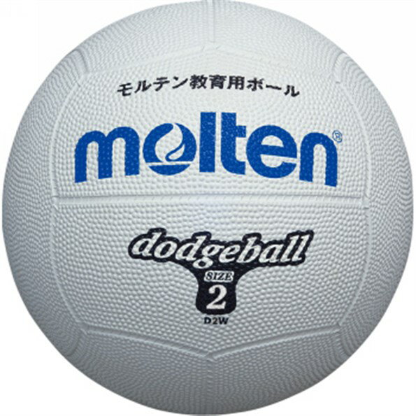 モルテン(Molten) D2W ドッジボール 2号球 ホワイト 13SS