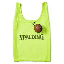 <限定クーポン発行中 5/27 01:59まで お買い物マラソン> SPALDING(スポルディング) 42-006LG バスケットボール バック ボールキャリアー ライムグリーン 24FW(4)